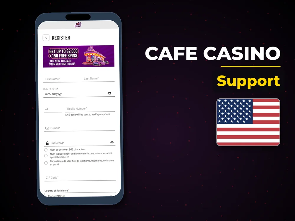 Cafe Casino - Support