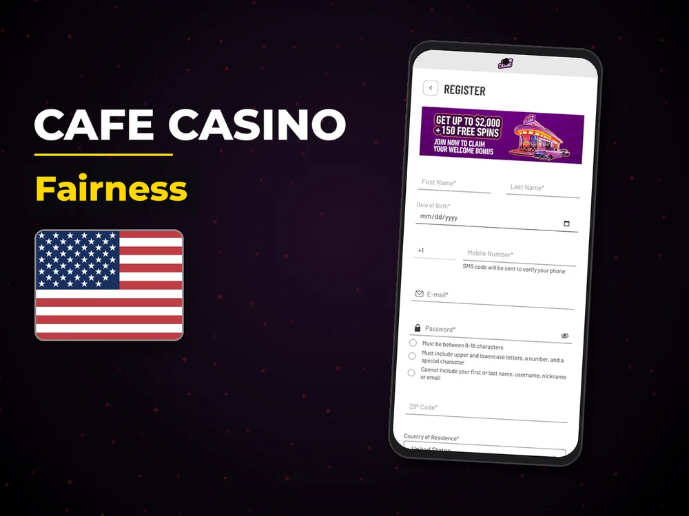 Cafe Casino - Fairness