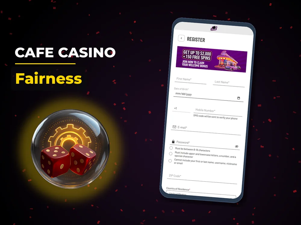 Cafe Casino - Fairness