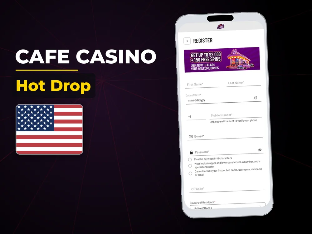 Cafe Casino - Hot Drop
