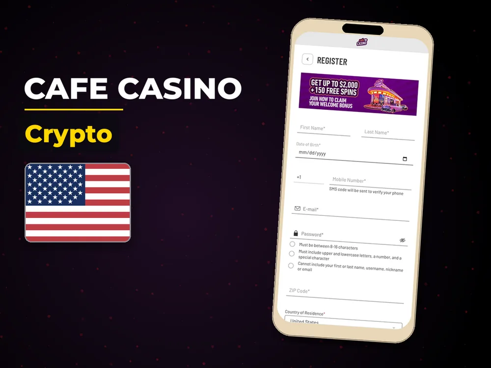 Cafe Casino - Crypto
