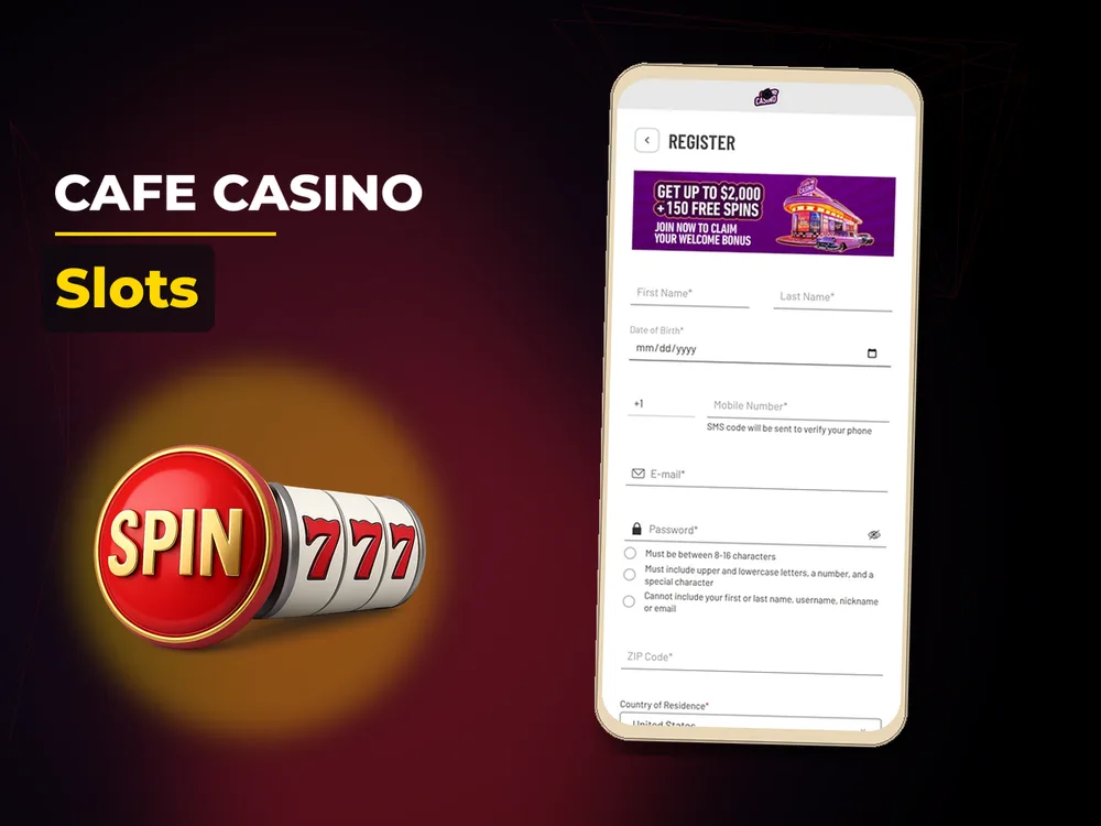 Cafe Casino - Slots