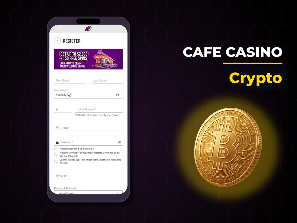 Cafe Casino - Crypto