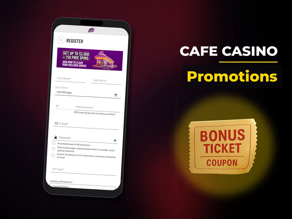 Cafe Casino - Promotions