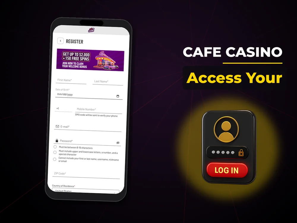 Cafe Casino - Access Your