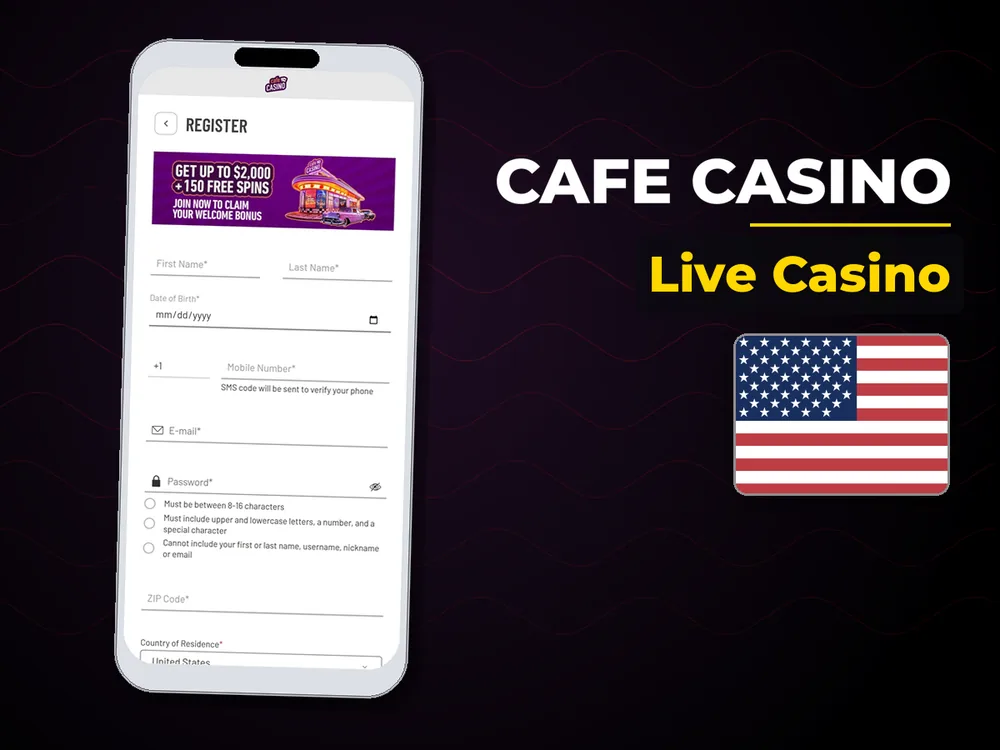 Cafe Casino - Live Casino