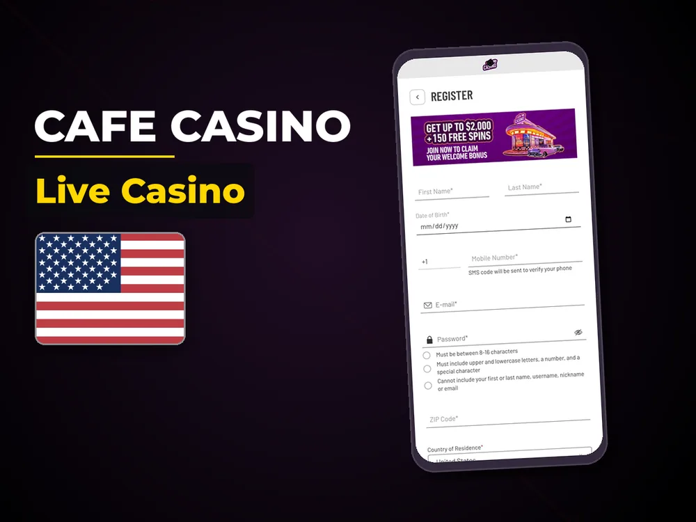 Cafe Casino - Live Casino